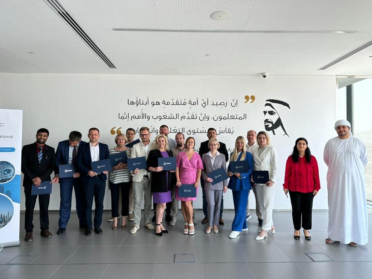 Слушатели программы МВА ИДАБ ГУУ прошли стажировку в ОАЭ